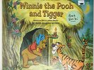 Disney Winnie The Pooh And Tigger Vinyl Record & Book Original 1968