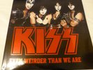 KISS EVEN WEIRDER THAN WE ARE CLEAR COLOR LIMITED EDITION 2xLP ALBUM VINYL