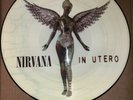 Nirvana In Utero Kurt Cobain LP Record Vinyl Promo UK OOP Picture Disc Mint Rare