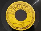 JOHNNY CASH Ballad Of A Teenage Queen / Big River SUN 2893 NM- & VG++ Push Marks