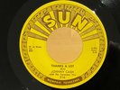 JOHNNY CASH Thanks A Lot / Luther Played The Boogie SUN 316 NM