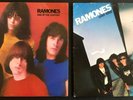 The Ramones, 2 LP’s,End of the Century & Leave Home,1980 releases w/ lyric inser