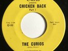 * THE CURIOS Chicken Back ROCKABILLY WILD GUITAR Bo Diddley ROCKER Curio 45 HEAR