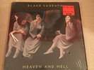 Black Sabbath Heaven and Hell Vinyl LP BSK-3372 Warner Bros.  1980 Lyrics By Dio