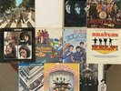 LOT: 11 BEATLES LPs WHITE HELP YELLOW SUBMARINE LET IT BE SGT PEPPERS ABBEY ROAD