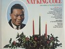 CHRISTMAS With Nat King Cole Fred Waring LP vinyl record Jazz VG+ 1973