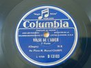 Marcel Ciampi Piano Chopin Valse de l'Adieu French 78RPM Columbia D13103