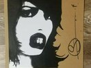 Carina Round RARE The Disconnection SIGNED Screenprinted WHITE Vinyl PUSCIFER