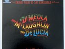 McLAUGHLAN Di MEOLA De LUCIA Friday Night In San Francisco LP Mastersound NM