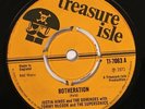 JUSTIN HINDS & DOMINOES Botheration / Mouth Treasure Isle U.K. Reggae 45 HEAR