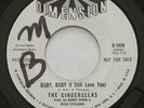 Northern Soul Girl Group THE CINDERELLAS Baby, Baby DIMENSION WL Promo 45 HEAR