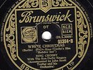 ALL TIME XMAS CLASSIC  BING CROSBY  78  WHITE CHRISTMAS  UK BRUNSWICK 03384 E/E-