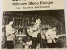 ELVIS PRESLEY 45 RPM MILK COW BLUES BOOGIE / YOU'RE A HEARTBREAKER WITH SLEEVE