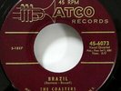 the COASTERS 45 Brazil / One Kiss Led To Another ATCO VG++ doowop    Cg 130