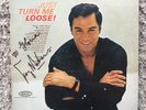 SIGNED GEORGE MAHARIS LP RECORD  Just Turn Me Loose on EPIC 24037