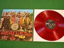 Beatles Sgt. Peppers Japan LP 1st press von 1967 red vinyl Odeon OP-8163