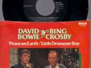 DAVID BOWIE BING CROSBY Peace On Earth / Little Drummer Boy US RCA 45 PIC SLEEVE