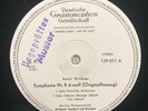 UNPLAYED DGG 139011 WHITE TEST-BRUCKNER-Symphonie Nr.9-HERBERT VON KARAJAN