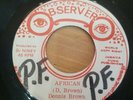 Reggae 45 - Dennis Brown - African - Dub Root of David