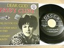 Patsy Cline - Dear God 45 EP w/cover Decca ED 2759 VG+