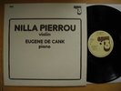 NILLA PIERROU Violin EUGENE DE CANK Piano LP 1979 Sweden Opus3 audiophile EX+