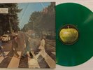 The Beatles - Abbey Road - 1977 UK Press Green Color Vinyl (NM) HYPE Sticker