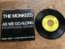 45-RPM The Monkees` Porpoise Song/As We Go Along 7