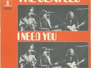 THE BEATLES i need you/Dizzy miss lizzy ODEON france 45t STEREO 1973 sp RARE