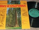 WALT DISNEY THE STORY OF CALIFORNIA 1966 Disneyland ST3941 Vinyl LP WHITTINGHILL
