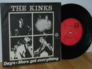 The KINKS Days - She's Got Everything PYA Danish PS Picture Sleeve  7'' 45 vinyl