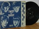The BEATLES Twist and Shout Danish PS Picture Sleeve 45 7'' Vinyl rare
