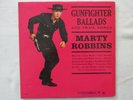 MARTY ROBBINS - Gunfighter Ballads and Trail Songs VG+ Vinyl LP, COLUMBIA 6-EYE
