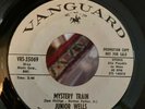 JUNIOR WELLS Mystery Train / Stop Breakin Down 45 PROMO Soul Blues Vanguard RARE