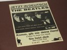 Beatles Werbeflyer von 1964 für die Beatles Single Komm,gib mir deine Hand  Top