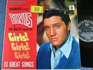 ELVIS PRESLEY Girls  Girls  Girls  / Soundtrack LP Germany 1962 RCA LSP 2621