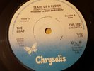 THE BEAT - Tears Of A Clown - IRISH PRESSING 7