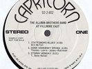 Allman Brothers Band Live At Fillmore East PROMO WLP White Label  Gregg Duane