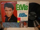 ELVIS PRESLEY / GIRL HAPPY, RARE JAPAN ORIG. 1965 LIVING STEREO LP EX+