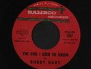 BOBBY HART: the spider and the fly / the girl i used to know BAMBOO 7