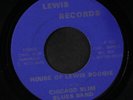 CHICAGO SLIM BLUE BAND: devil with the red dress on/ house of lewis boogie 7