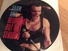 ADAM ANT ( DESPERATE BUT NOT SERIOUS ) 1982 PICTURE DISC VINYL 45 RPM RECORD