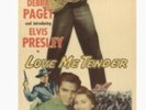 Elvis  Love Me Tender - 14'' x 36'' USA Insert Poster