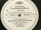 UNPLAYED DGG 2563186 WHITE TEST-BEETHOVEN-Symphonie Nr.3 -HERBERT VON KARAJAN