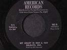 DELRAYS, INC.: my heart is not a toy / coming home AMERICAN 7