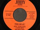 GLORIA EVANS & DAVID SMITH: pride & joy / baby be with me JODY 7