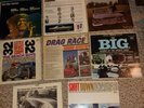 8 Vintage Vinyl Record,Drag Race Sound Effects,The Big Sounds Of The Sports Cars
