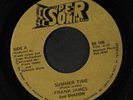 FRANK JAMES & SHADOW: summer time / instrumental Super Sonic Records (2) 7