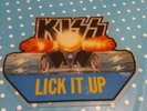 KISS - LICK IT UP/NOT FOR THE INNOCENT - TANK PICTURE DISC VINYL SINGLE
