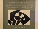 RARE 5 LP QUATUOR VEGH BEETHOVEN OPUS 8 AND 11 OG FR VALOIS MB 1405