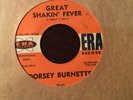 45 RPM  Dorsey Burnette ERA 3045 Great Shakin Fever ROCKABILLY VG+